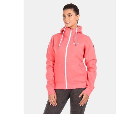 lacitesport.com - Sweat à capuche en coton pour femme Kilpi RAJANA-W, Couleur: Rose, Taille: 38