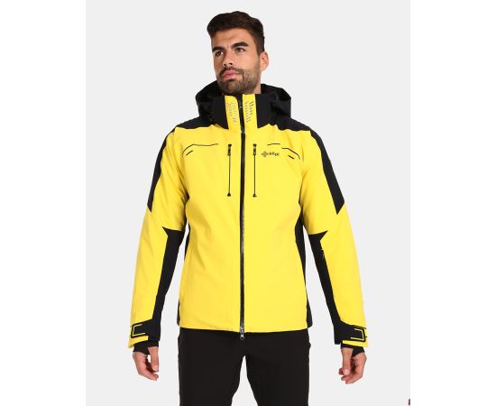 lacitesport.com - Veste de ski pour homme Kilpi HYDER-M, Couleur: Jaune, Taille: L