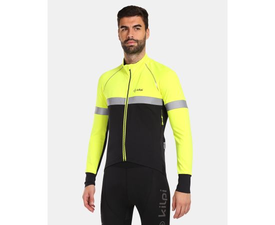 lacitesport.com - Veste softshell de cyclisme pour homme KILPI NERETO-M, Couleur: Jaune, Taille: L