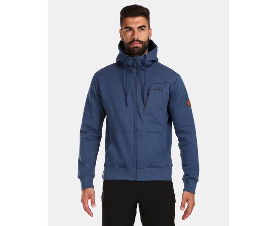 lacitesport.com - Sweat à capuche en coton pour homme Kilpi PREDA-M, Couleur: Bleu, Taille: XXL