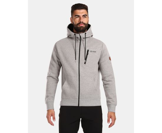 lacitesport.com - Sweat à capuche en coton pour homme Kilpi PREDA-M, Couleur: Gris, Taille: 3XL