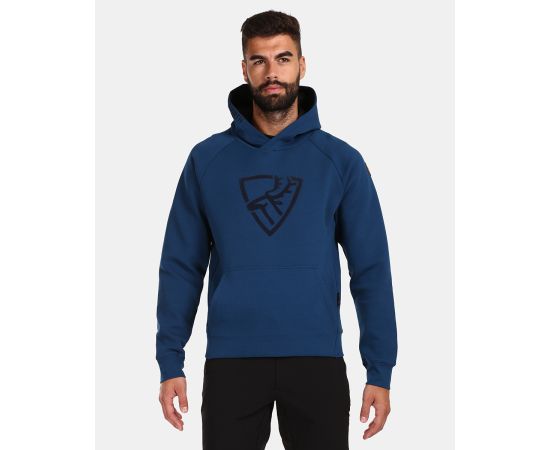 lacitesport.com - Sweat à capuche en coton pour homme Kilpi FJELA-M, Couleur: Bleu, Taille: L