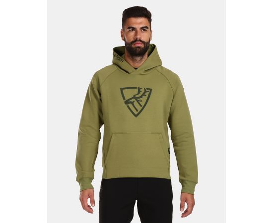 lacitesport.com - Sweat à capuche en coton pour homme Kilpi FJELA-M, Couleur: Vert, Taille: 3XL