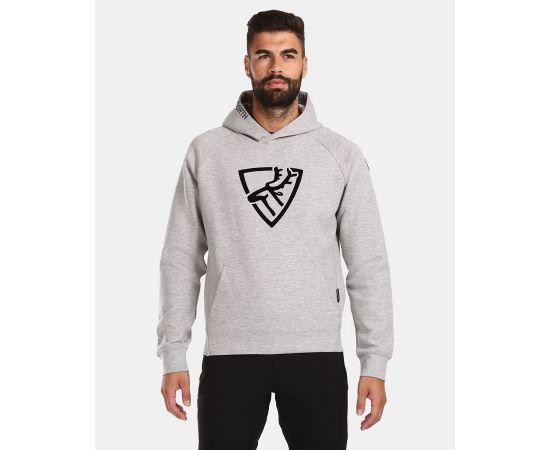 lacitesport.com - Sweat à capuche en coton pour homme Kilpi FJELA-M, Couleur: Gris, Taille: 3XL