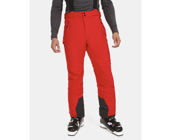 lacitesport.com - Pantalon de ski pour homme Kilpi METHONE-M, Couleur: Rouge, Taille: L