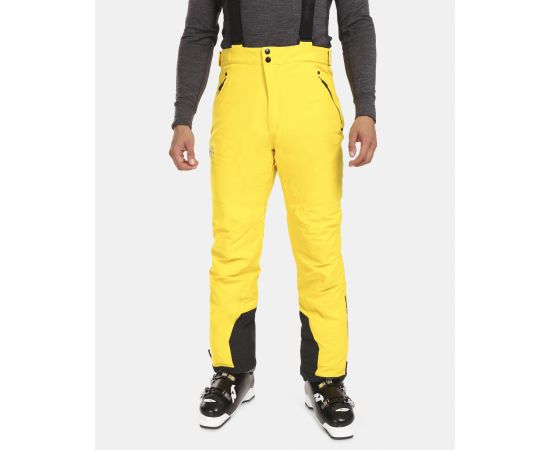 lacitesport.com - Pantalon de ski pour homme Kilpi METHONE-M, Couleur: Jaune, Taille: L