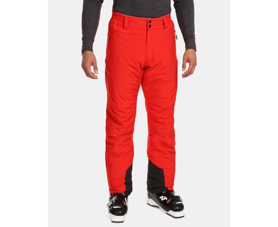 lacitesport.com - Pantalon de ski pour homme KILPI GABONE-M, Couleur: Rouge, Taille: L