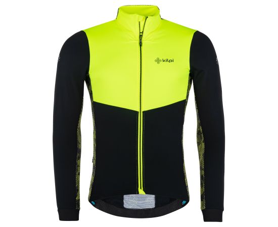 lacitesport.com - Maillot de vélo chaud homme Kilpi MOVETO-M, Couleur: Jaune, Taille: L