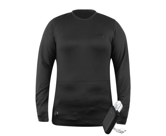 lacitesport.com - Bodycross T-shirt ML Chauffant CRISTA Noir, Couleur: Noir, Taille: S