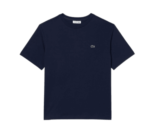 lacitesport.com - Lacoste T-shirt Coton Premium Femme, Couleur: Bleu, Taille: 42