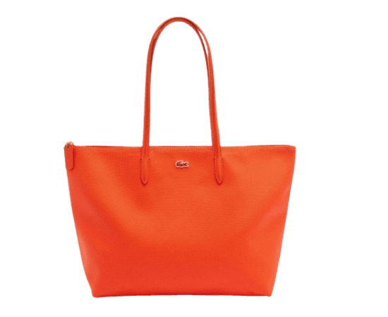 lacitesport.com - Lacoste Concept Zip Tote Bag Sac Femme, Couleur: Orange