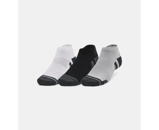 lacitesport.com - Under Armour UA Performance Tech Lot 3 paires Chaussettes Unisexe, Couleur: Noir, Taille: M