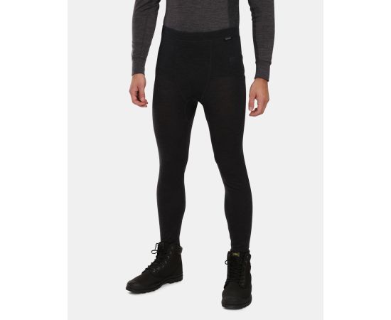 lacitesport.com - Pantalon fonctionnel thermique pour homme Kilpi MAVORA BOTTOM-M, Couleur: Noir, Taille: 3XL