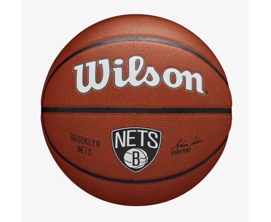 lacitesport.com - Ballon NBA Wilson Team Alliance Brooklyn Nets, Taille: T7