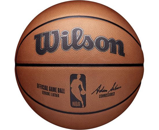 lacitesport.com - Wilson NBA Official Game Ballon de basket, Taille: T7