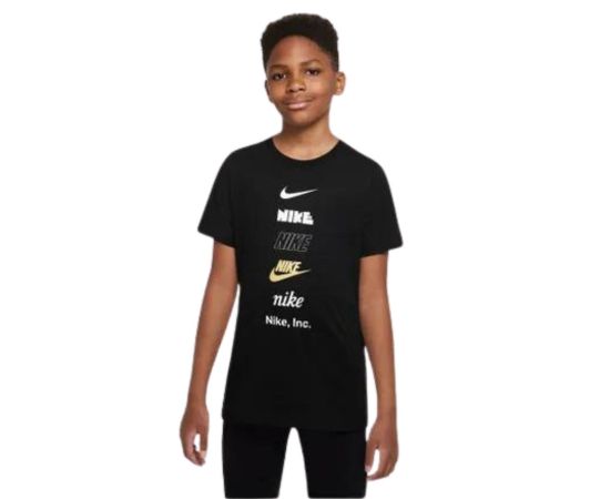 lacitesport.com - Nike Camo Futura T-shirt Enfant, Couleur: Noir, Taille: XS (enfant)