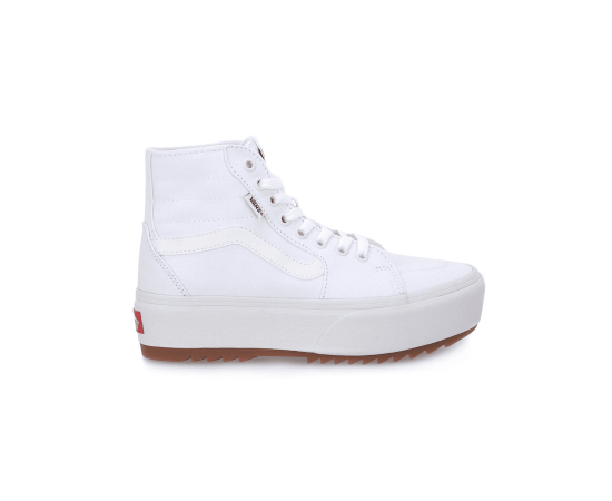 lacitesport.com - Vans Filmore Hi Tapered Platform Chaussures Femme, Couleur: Blanc, Taille: 36,5