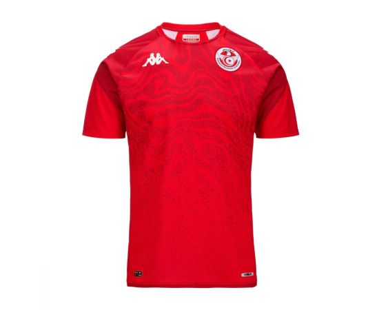 lacitesport.com - Kappa Tunisie Maillot Pre-match Abou Pre 2024 Homme, Taille: L