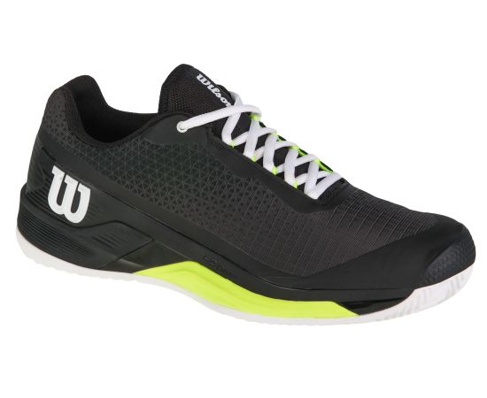 lacitesport.com - Wilson Rush Pro 4.0 Clay Chaussures de tennis Homme, Couleur: Noir, Taille: 43 1/3