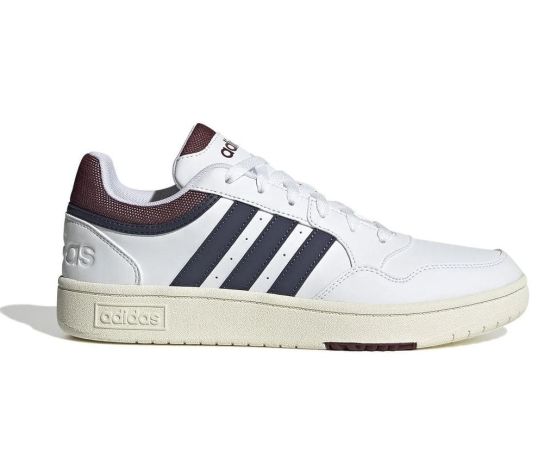 lacitesport.com - Adidas Hoops 3.0 Low Classic Vintage Chaussures Homme, Couleur: Blanc, Taille: 39 1/3