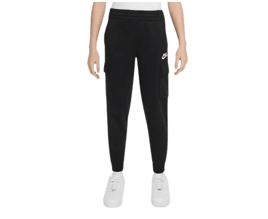 lacitesport.com - Nike Sportswear Club Fleece Cargo Pantalon Enfant, Couleur: Noir, Taille: XL (enfant)