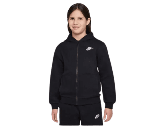 lacitesport.com - Nike Sportswear club Fleece Veste zippée Enfant, Couleur: Noir, Taille: M (enfant)