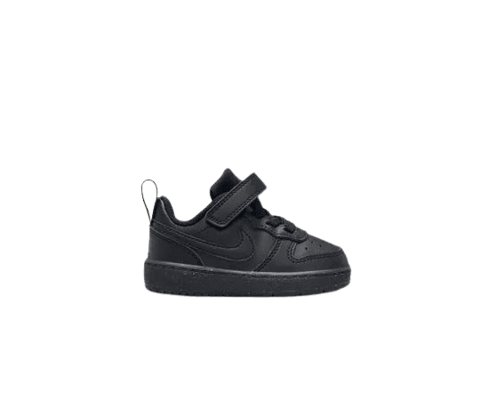 lacitesport.com - Nike Court Borough Low Recraft (TD) Chaussures Enfant, Couleur: Noir, Taille: 17