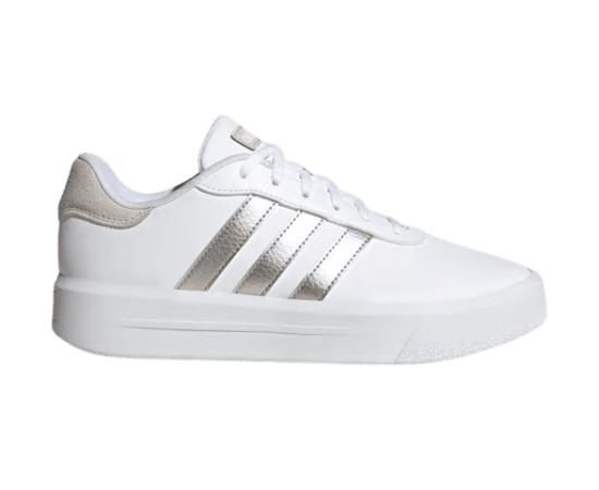 lacitesport.com - Adidas Court Platform Chaussures Femme, Couleur: Blanc, Taille: 36 2/3