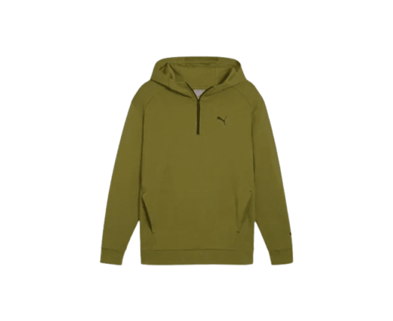 lacitesport.com - Puma Radcal Sweat à capuche Homme, Couleur: Kaki, Taille: L