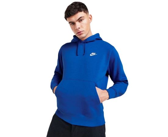 lacitesport.com - Nike Sportswear Club Fleece Sweat à capuche Homme, Couleur: Bleu, Taille: M