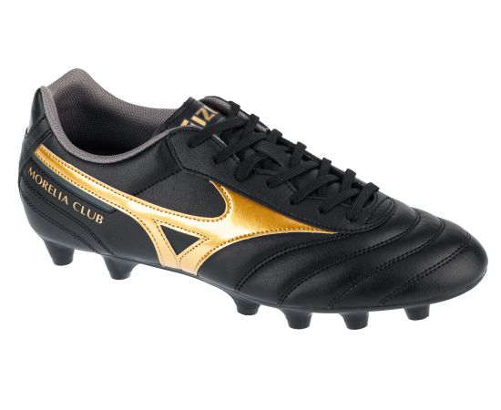 lacitesport.com - Mizuno Morelia II Club FG Chaussures de foot Adulte, Couleur: Noir, Taille: 42,5