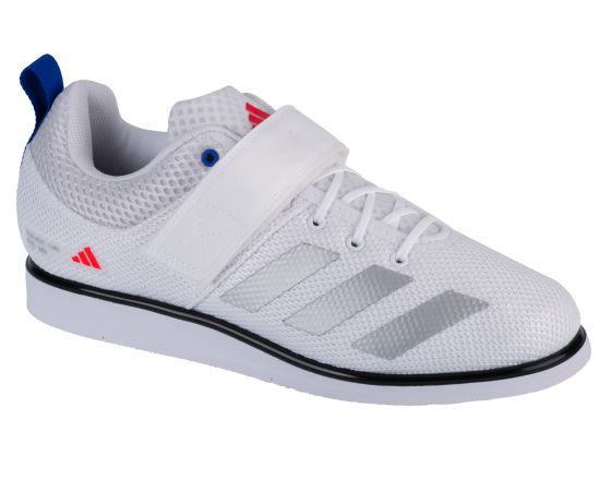 lacitesport.com - Adidas Powerlift 5 Weightlifting Chaussures d'haltérophilie Homme, Couleur: Blanc, Taille: 38