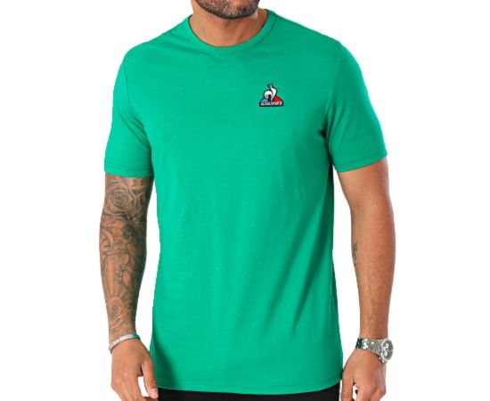 lacitesport.com - Le Coq sportif Essentials N°4 T-shirt Homme, Couleur: Vert, Taille: M