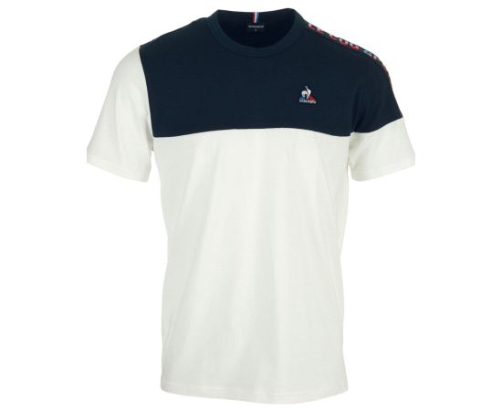 lacitesport.com - Le Coq Sportif tricolore N°2 T-shirt Homme, Couleur: Blanc, Taille: M