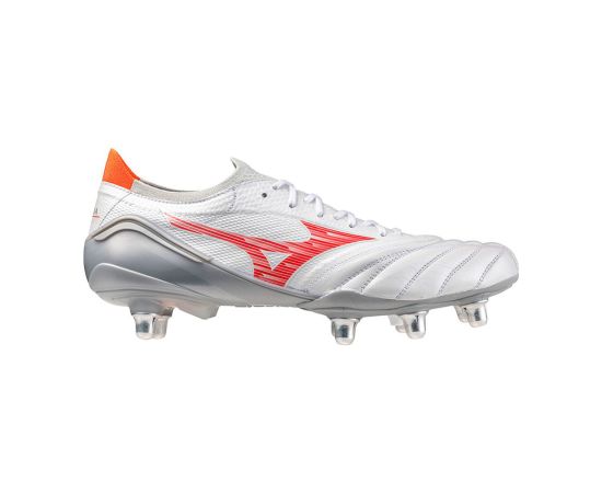 lacitesport.com - Mizuno Morelia Neo IV B Elite SI chaussures de rugby Adulte, Couleur: Blanc, Taille: 43