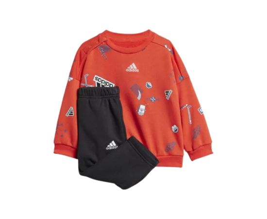 lacitesport.com - Adidas Bluv ensemble survêtement Enfant, Couleur: Rouge, Taille: 18/24 mois