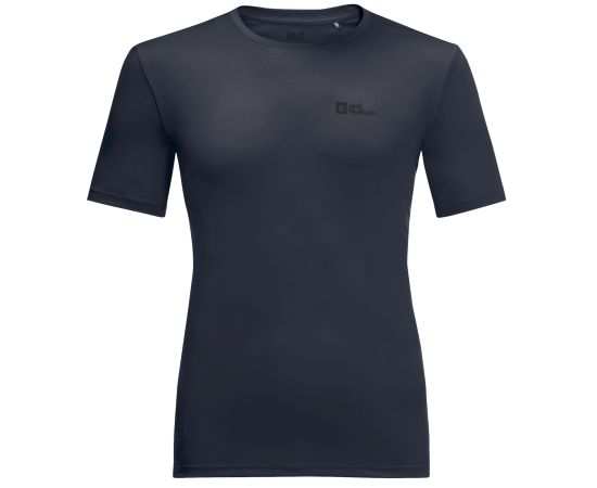 lacitesport.com - Jack Wolfskin Tech T-shirt Homme, Couleur: Bleu Marine, Taille: L