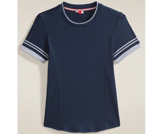 lacitesport.com - Wilson Baseline Seamless T-shirt Femme, Couleur: Bleu Marine, Taille: XS