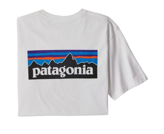 lacitesport.com - Patagonia P-6 Logo Responsable T-shirt Homme, Couleur: Blanc, Taille: L