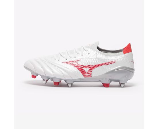 lacitesport.com - Mizuno Morelia Neo IV B Elite Mix Chaussures de foot Adulte, Couleur: Blanc, Taille: 42