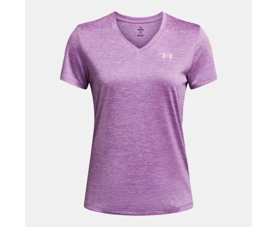 lacitesport.com - Under Armour UA Tech Twist T-shirt Femme, Couleur: Violet, Taille: XS
