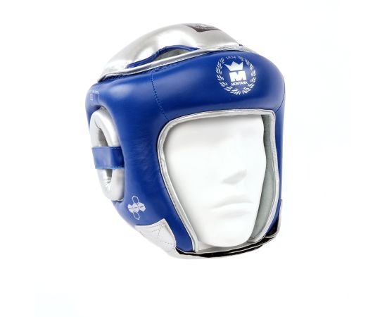 lacitesport.com - Montana TFK Casque de boxe, Couleur: Bleu, Taille: S/M