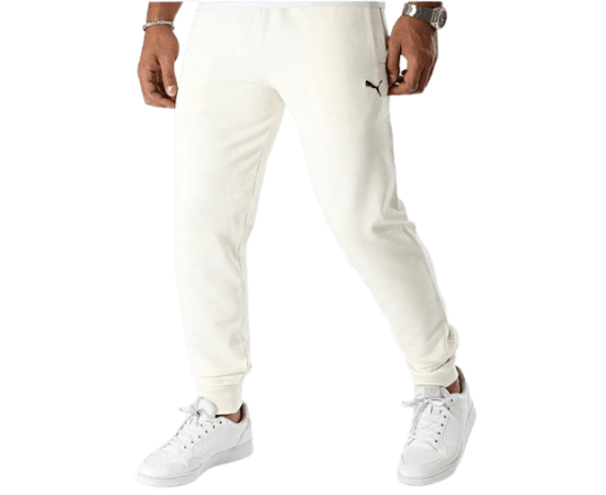 lacitesport.com - Puma Better Essentials Pantalon Homme, Couleur: Blanc, Taille: L