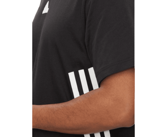 lacitesport.com - Adidas Future Icons 3 Stripes T-shirt Homme, Couleur: Noir, Taille: M