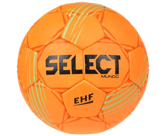 lacitesport.com - Select Mundo EHF V22 Ballon de handball, Couleur: Orange, Taille: 2