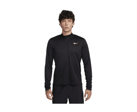 lacitesport.com - Nike Pacer 1/2 Zip T-shirt de running Homme, Couleur: Noir Argent, Taille: M