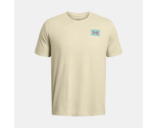 lacitesport.com - Under Armour UA Logo T-shirt Homme, Couleur: Beige, Taille: XS