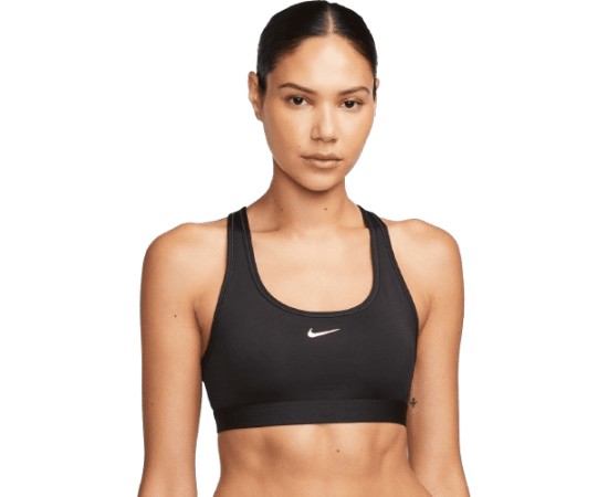 lacitesport.com - Nike Swoosh Light Support Brassière Femme, Couleur: Blanc, Taille: L