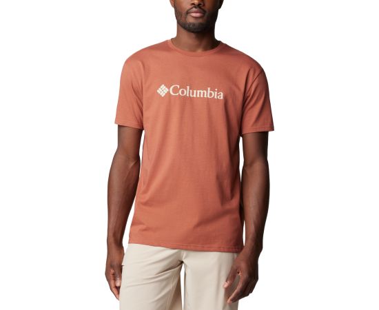 lacitesport.com - Columbia CSC Basic Logo T-shirt Homme, Couleur: Orange, Taille: XL