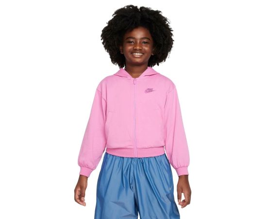 lacitesport.com - Nike Sportswear Swoosh Sweat zippé à capuche Enfant, Couleur: Rose, Taille: M (enfant)